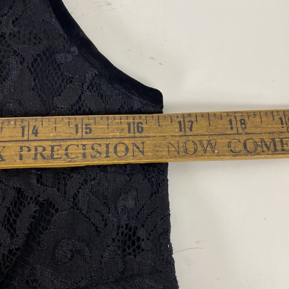 Nili Lotan Black Lace Sleeveless Dress Size 10 - Picture 9 of 10